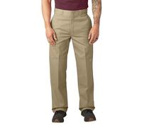 Dickies Herren Weites Bein Hose D/Knee Work Pant, Gr. W40/L32 (Herstellergröße: 40R), Beige (Khaki KH)