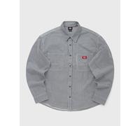 DICKIES HICKORY WORK SHIRT LS RETRO men Longsleeves blue in Größe:M