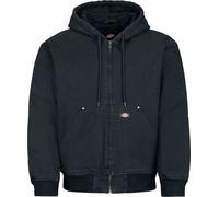 Dickies Hilham Hooded Canvas Jacket Kapuzenjacke schwarz in XXL