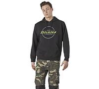 Dickies - Hoodie for Men, Towson Hooded Sweatshirt, Better Cotton Initiative, Black, L