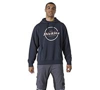 Dickies Herren Sweatshirt Towson Graph Hood Navy Blue-XXL