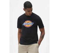 Dickies T‑Shirt Icon Logo Kurzarm Herren Schwarz Größe L