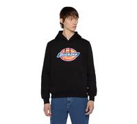 Dickies Icon Logo Polyester Unisex Erwachsenen Schwarzer Kapuzenpullover S
