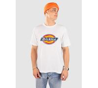 Dickies T-Shirt Icon Logo Tee leichtes Kurzarm Herren Weiß Größe S
