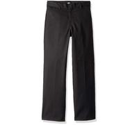 Dickies Jungen Big Flex Waist Flat Front Hose Schwarz 16 Husky