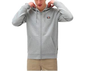 Dickies - Kapuzen-Sweatshirt mit Reißverschluss - Herren - Oakport Zip Hoodie - Oakport Zip Hoodie Heather Grey für Herren aus Baumwolle - Grau M
