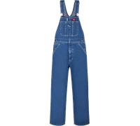 Dickies Kids' Denim Bib Stonewashed Indigo Blue M