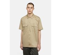 Dickies - Kurzarm-Arbeitshemd, Herren, Khaki, Größe: M
