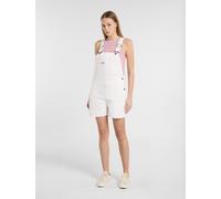 Dickies - Kurze duck canvas Latzhose, Damen, Weiß, Größe: S