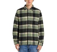 Dickies - Lässiges Hemd - Plaid Coaling LS Shirt Sea Spray für Herren aus Wolle - Größe M - Grün Grün M