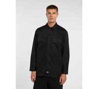 Dickies - Langarm-Arbeitshemd, Herren, Schwarz, Größe: XS