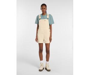 Dickies - Leichte canvas-Latzshorts, Damen, Grau, Größe: M