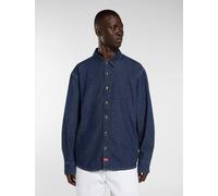 Dickies - Leichtes langarm-Denimhemd, Herren, Blau, Größe: OS