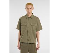 Dickies - Leichtes Unionville kurzarm-Arbeitshemd, Herren, Grün, Größe: XL