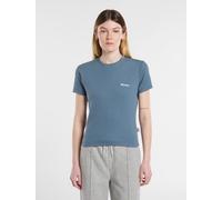 Dickies - Lewistown T-shirt mit stickerei, Damen, Grau, Größe: OS
