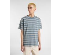 Dickies - Lewistown T-shirt mit streifen, Herren, Blau, Größe: OS