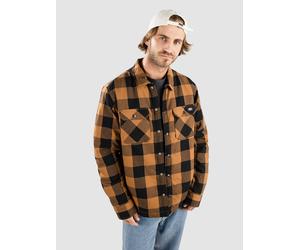 Dickies Lined Sacramento Hemd brown duck Herren Gr. S