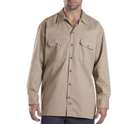 Dickies Long-Sleeve Work Shirt Herren-Hemd Khaki S