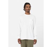 Dickies - Luray langarm-T-shirt mit brusttasche, Herren, Weiß, Größe: S