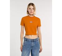 Dickies - Maple Valley mittelschweres T-shirt, Damen, Orange, Größe: S