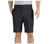 Dickies Men's 11 Inch Slim Fit Stretch Twill Work Short, Black, 29