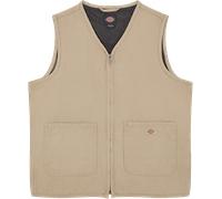 Dickies Men's Canvas Summer Vest Desert Sand S