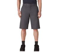 Dickies Men's Cooling Temp-iQ Active Waist Flat Front Shorts, Charcoal, 32