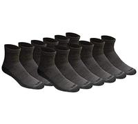 Dickies Men's Dri-tech Moisture Control Quarter Socks Multipack