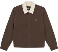 Dickies Men's Duck Canvas Deck Jacket Dark Brown S