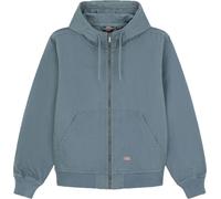 Dickies Men's Duck Canvas Hooded Unlined Jacket Stormy Weather L