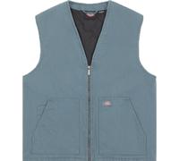 Dickies Men's Duck Canvas Summer Vest Stormy Weather S