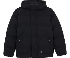 Dickies Men's Eagleville Hooded Puffer Black L