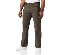 Dickies Men's Relaxed Straight Fit Lightweight Duck Carpenter Jean, Black Olive, 30W x 32L