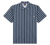 Dickies - Multi Stripe Work Shirt S/S - Hemd, Gr. M, blau (StormyWeather)