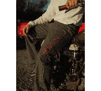 Dickies - Nashport double knee baggy canvas-Hose, Herren, Grau, Größe: 33