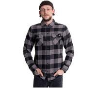 Dickies - New Sacramento Grey Melange - Hemd - Grau - L - 100% Baumwolle,Flanell Grau L