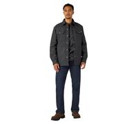 Dickies - Outerwear for Men, Flex Duck Shirt Jacket, Water Repelling Technology, Black, S