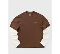 Dickies Payson 2fer Langarm-t-shirt L Timber Brown