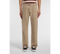 Dickies - Reguläre canvas carpenter Hose, Herren, Khaki, Größe: W36/L34