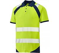 Dickies SA1007 HV Temp-IQ Poloshirt, Größe M, Gelb