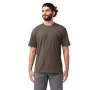 Dickies Herren Heavyweight Crew Neck Short Sleeve Tee T-Shirt, Schokoladenbraun, XX-Large