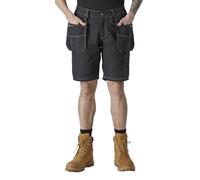 Dickies - Shorts for Men, Eisenhower Extreme, Elasticated Waist, Black, 36W