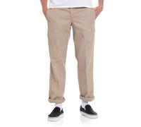 Dickies - Slim Straight Work 873 Khaki - Hose - Beige - W28 / L30 - 65% Polyester, 35% Baumwolle,Baumwolle Beige W28 / L30