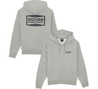 Dickies - Sweatshirt mit Kapuze - Bolivar Fz Hoodie Grey Melange für Herren - Größe L - Grau Grau L