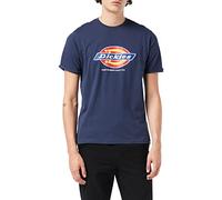 Dickies - T-Shirt for Men, Denison T-Shirt, Crewneck, Navy Blue, XXL