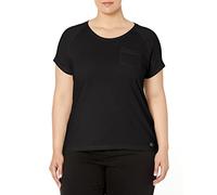 Dickies - T-Shirt for Women, Short Sleeved Performance T-Shirt, Chest Pocket, Black, S