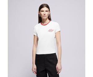 DICKIES T-SHIRT PLAINVILLE RINGER TEE W Weiß Damen