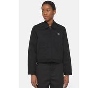 Dickies - Unlined Cropped Eisenhower Black - Jacke - Schwarz - XS - 65% Polyester, 35% Baumwolle,Segeltuch Schwarz XS