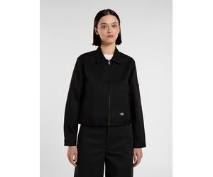 Dickies - Unlined cropped Eisenhower Jacke, Damen, Schwarz, Größe: XL