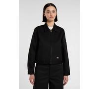 Dickies - Unlined Cropped Ike Black - Jacke - Schwarz - S - 65% Polyester, 35% Baumwolle Schwarz S
